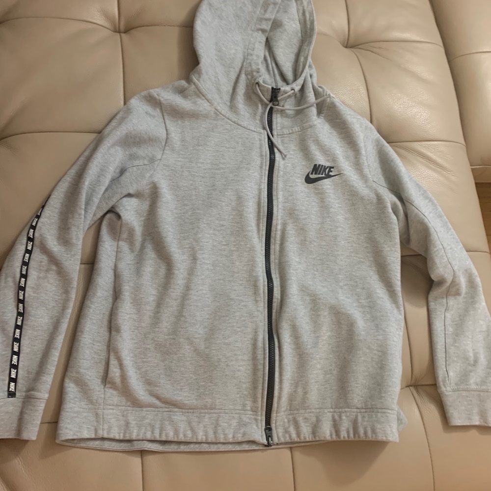 Grey hoodie women’s L USED